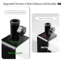 Heavy Duty Metal Table Mount Clamp, Metal Desk Clamp for Mic Boom Arm Stand