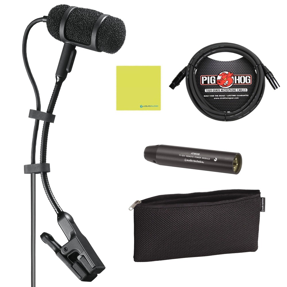 Liquid Audio Audio Technica PRO35 Cardioid Condenser Clip-on Instrument Micro…