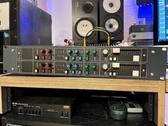🔥[pair] 1979 BEAG EME 593 Mic/Line Channel Strips Preamp EQ (Telefunken) -good!