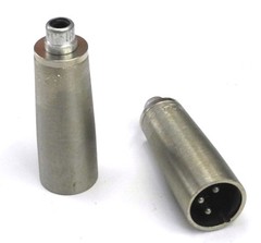 Lot Of TWO Switchcraft 324 Female RCA Phono To Male XLR Adapters. CL
