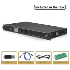 MODE Audio Network 2-Channel PA/DJ Amplifier 2x450W w/ DSP FIR Dante (NTA3.2DSP)