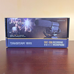 Takstar SGC-598 Shotgun Video Microphone Camera Interview Recording Mic DSLR