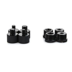 8* Mic Stand Thread Adapter Kit 5/8 Female To 3/8 Male 5/8 Female To 1/4 Male