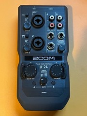 Zoom U-24 Handy Audio Interface 2×4 USB Audio/MIDI Interface Portable Recorder