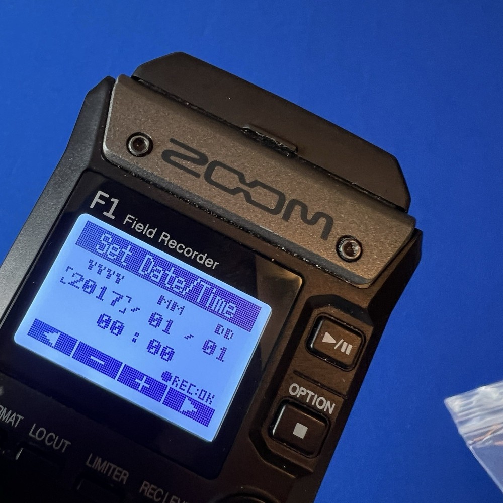 Zoom F1 Field Recorder – Working, Battery Door Broken (DIY Fix Shown, READ)