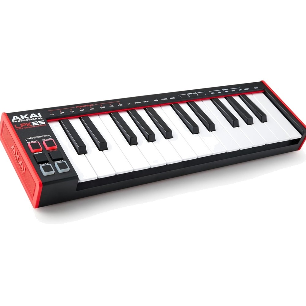 – USB MIDI Keyboard Controller with 25 Responsive Synth Keys for Mac and PC, …