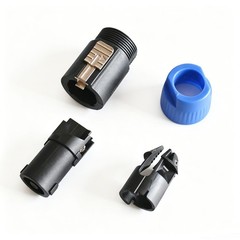 10pcs 4 Pole Speakon Male Plug Pro Audio Cable 4 Conductor Connector Adapter End