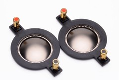 2PCS 1.75″ 44mm Titanium Tweeter Diaphragm for PA DJ Compression Driver