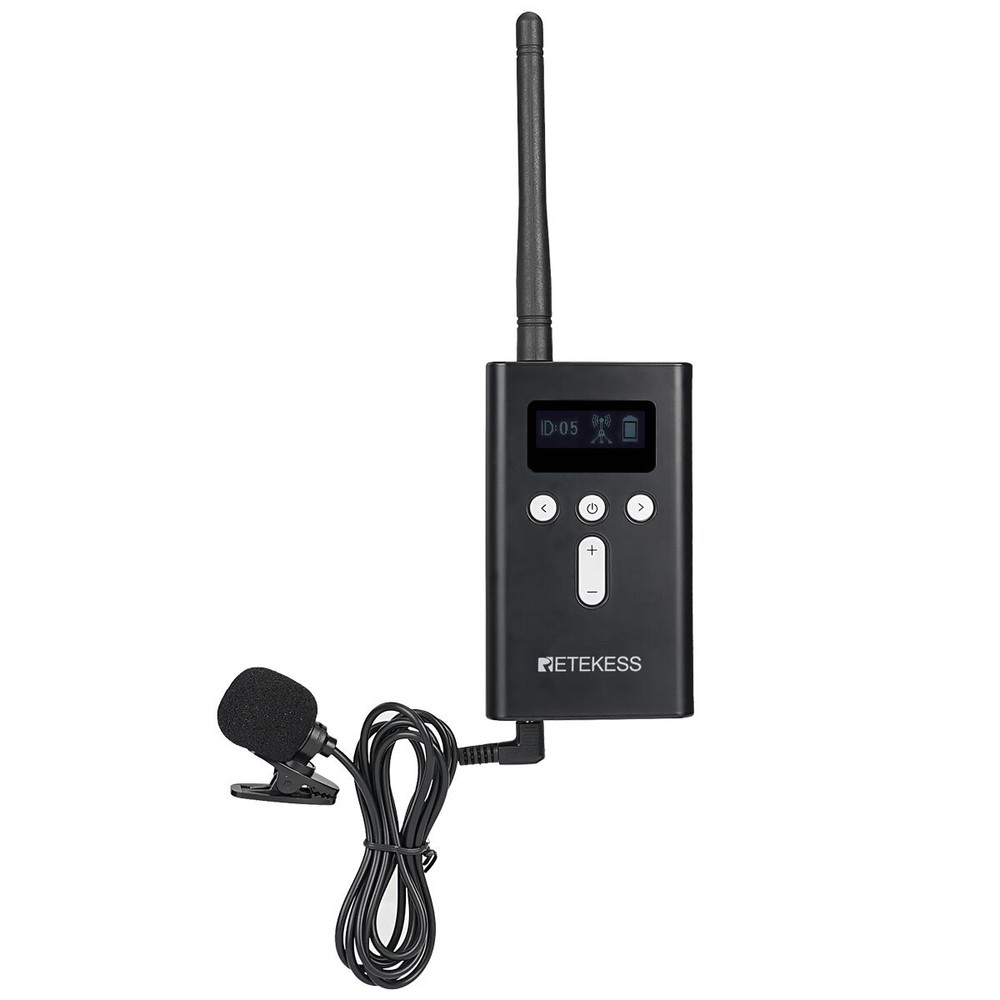 RETEKESS T130S Wireless Tour Guide Audio System Transmitter for Church Factory