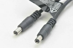5FT 5.5 mm x 2.5 mm DC Extension Power Cable Cord DUAL MALE 5.5MM CCTV Extender