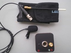 Lectrosonics UCR 201 Receiver UH 200C Transmitter Block 29 with Lav Mic