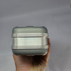 Vintage Peavey Microphone Replacement Hard Shell Protective Case Gray AS IS