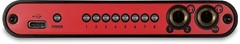 ESI GIGAPORT eX DJ Audio Interface: USB Type-C Powered, 8 RCA Outputs, Dual H…