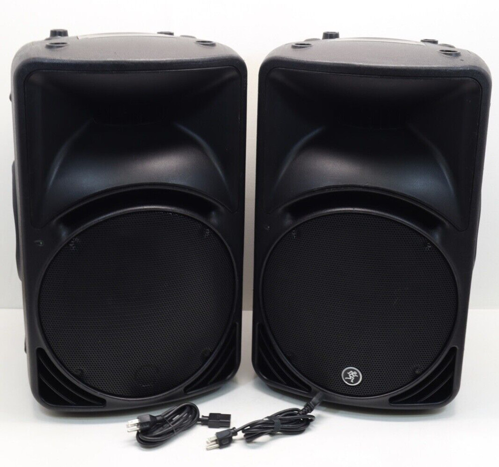 Mackie SRM450V3 SRM450-V3 1000w 12″ High Definition Powered Loud Speaker (PAIR)