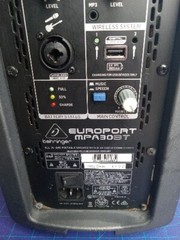 Behringer Europort MPA30BT Portable All-In-One Bluetooth Ready PA System (Read)