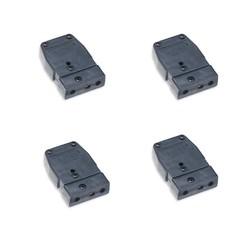 4 Bates STAGEPIN-F 20A 125V Female Stage Pin with a Set Screw Wire Connection