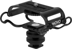 SMM5-B Universal Microphone and Portable Recorder Shock Mount – Fits the Zoom H1