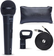 Movo HV-M5 Dynamic Cardioid Vocal Microphone for Stage, Singing and Recording