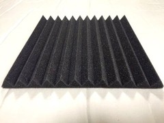 6 pack Acoustic Foam Tiles 1 x 12 x 12 (charcoal) ** FREE SHIPPING
