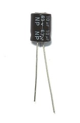 50pc Electrolytic Capacitor NPR Radial 2000hr +105℃ RoHS NP 10uF 63V φ8x11mm SC