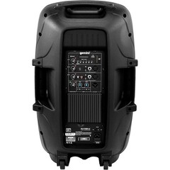 Gemini AS2115BTLT 15 in. 2000 Watt Powered Loudspeaker Bluetooth LED Lights