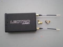 Lectrosonics UCR 201 Receiver UH 200C Transmitter Block 29 with Lav Mic