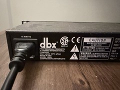 DBX 166XL 2-Channel Pro Audio 1U Rack Mount Stereo Compressor Limiter Gate
