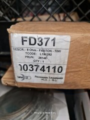 Faital Pro FD371 8ohm Horn Super Tweeter 107dB Great 4 Bass Guitar & More