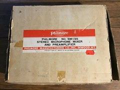 Philmore No. SM195 Stereo Microphone Mixer And Preamplifier NOS