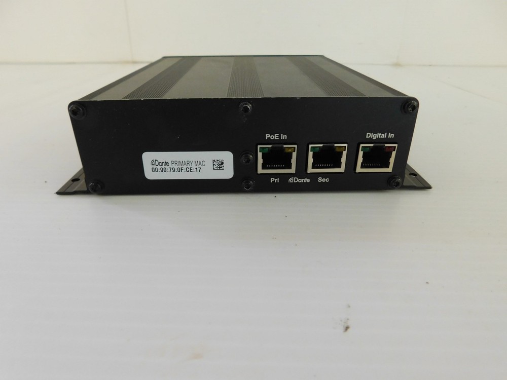 CLEARONE CEILING MIC ARRAY DANTE INTERFACE 910-6200-105-D (PQY122)