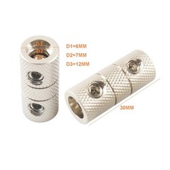 6 Gauge Butt Splice Connector 6AWG Wire Splices 2PCS with 6GA