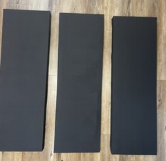 Black Acoustic Panel 16×24 1.5” Thick