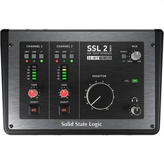 SOLID STATE LOGIC SSL 2 MKII Desktop 2-in/2-out USB-C Audio Interface & Software