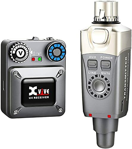 Xvive Audio U4 In-ear monitor wireless system (Receiver, transmitter set) XV-U4