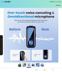2.4Ghz Wireless Microphone for iPhone Lightning w/ Charging Case Mini Lavalier