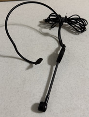 Sennheiser ME 3 Headset Condenser Microphone with Locking 3.5mm Jack – Black