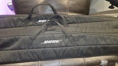 Bose L1 Model 2 Portable Cylinder Radiator Speakers W/Case No Base Tested Works