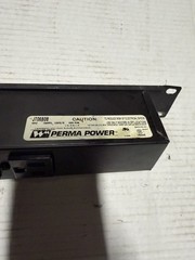 Perma Power Jt06b0b Temporary Power Tap 6 Outlet Rackmount Multiple Outlet Strip