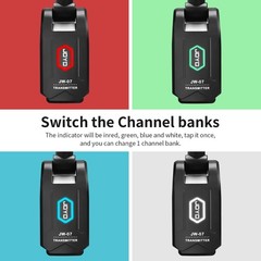 JOYO 2.4G Wireless in Ear Monitor System Auto Pairing Stereo Transmitter Receive