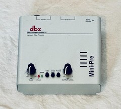 dbx Mini-Pre Vacuum Tube Microphone Preamplifier – Great Condition