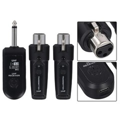 Guitar Adapter Transmission Distance 30-50m Band Limit 550.25-573.75MHz