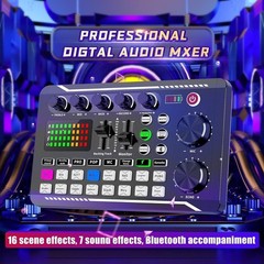 DJ Mixer with Intelligent Light Control & Multiple Sound Effects for Live Shows