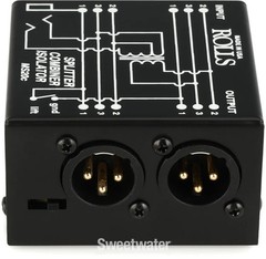 Rolls MS20c Microphone Splitter / Combiner / Isolator
