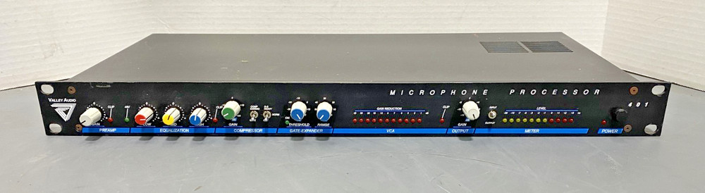 Valley Audio 401 Microphone Processor Rack Mount Channel Strip No Power