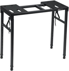 Gator Frameworks Keyboard and Audio Utility Table with Multi Point Adjustability