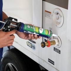 Alpha Systems Alpha All Purpose RV Sealant for RV Roofing 1 Count (Pack of 1)