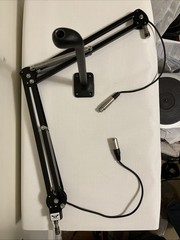 O.C. White Pro Mic Boom with Riser and Low Noise XLR Cable