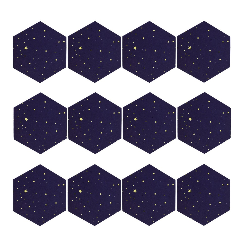 12 Pack Hexagon Acoustic Panels,Sound Proofing Padding,Sound3108