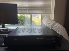 SOUNDTECH PL500 PL-500 2-CHANNEL PRO STEREO POWER AMPLIFIER AMP 500WPC 8-OHM