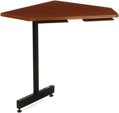 On-Stage Stands WSC7500 Workstation Corner Accessory – Rosewood